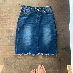 Jean skirt